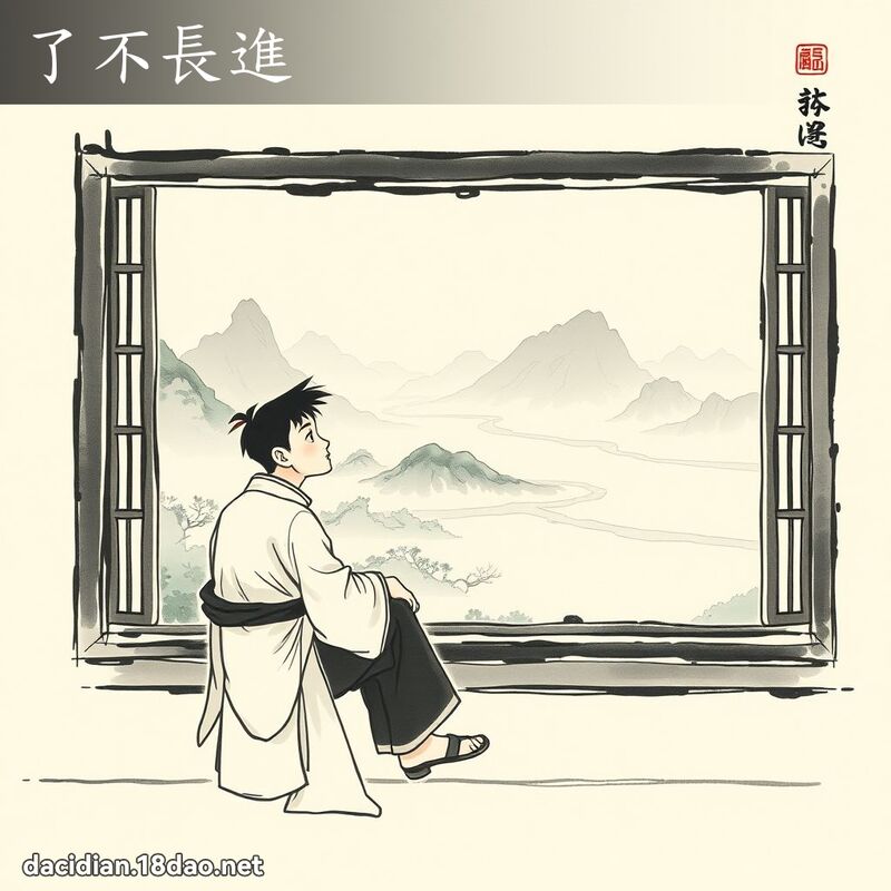 了不长进 配图