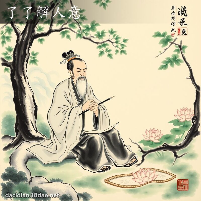 了了解人意 配图