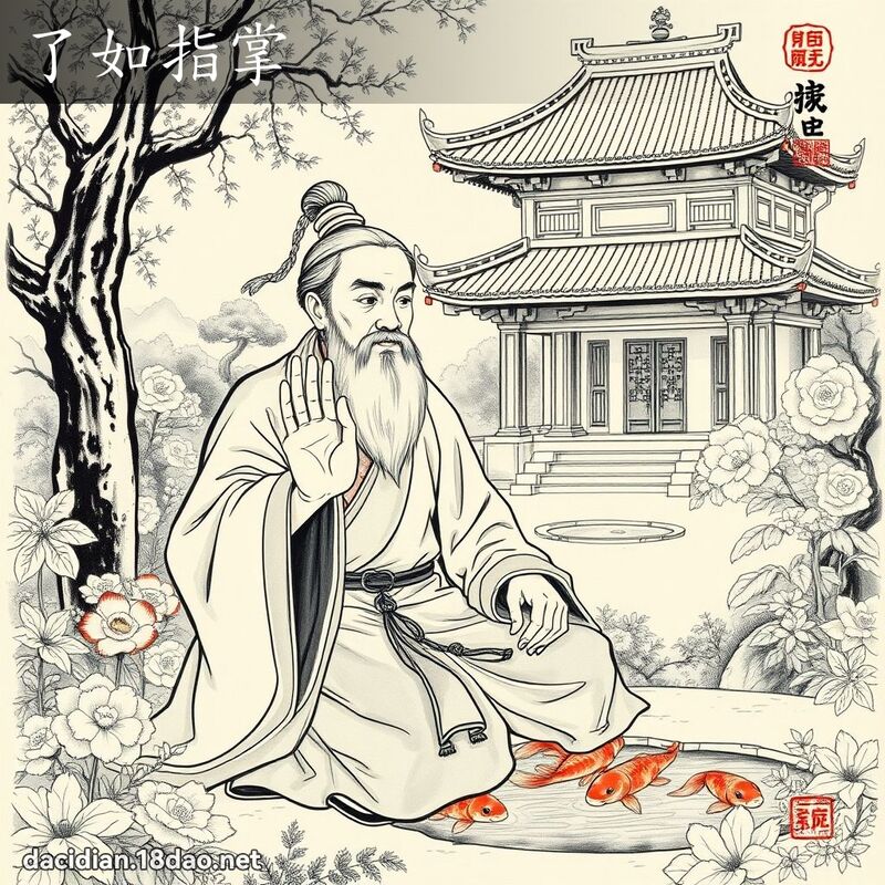 了如指掌 配图