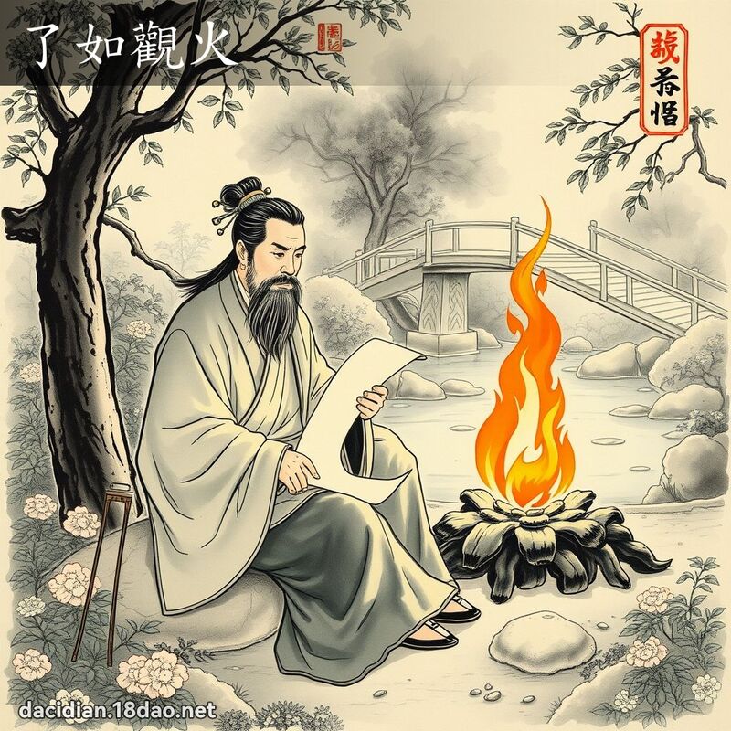 了如观火 配图