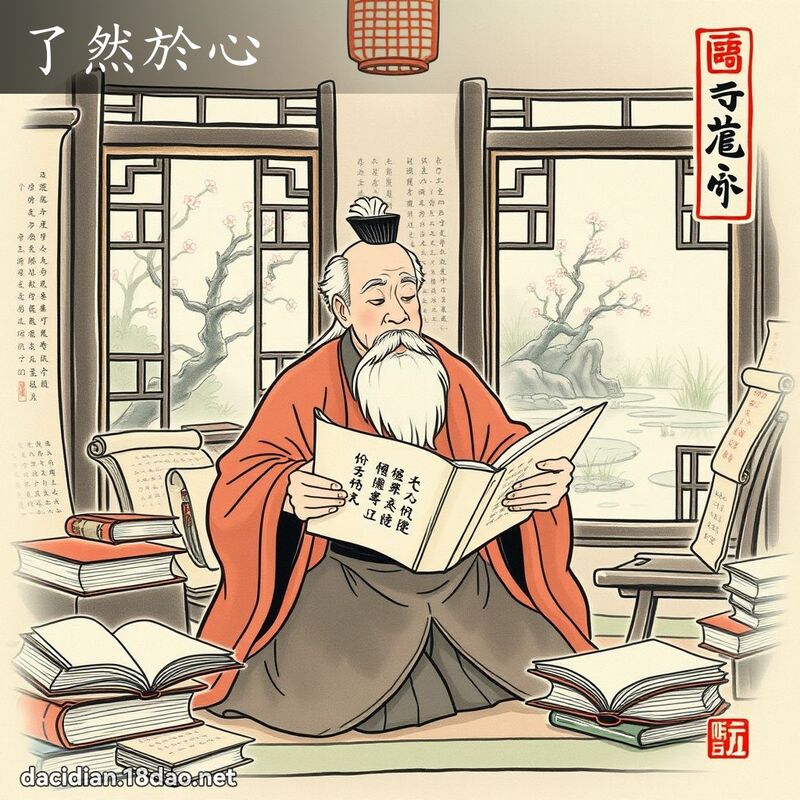 了然於心 配图