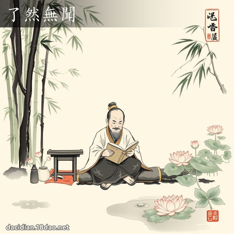 了然无闻 配图