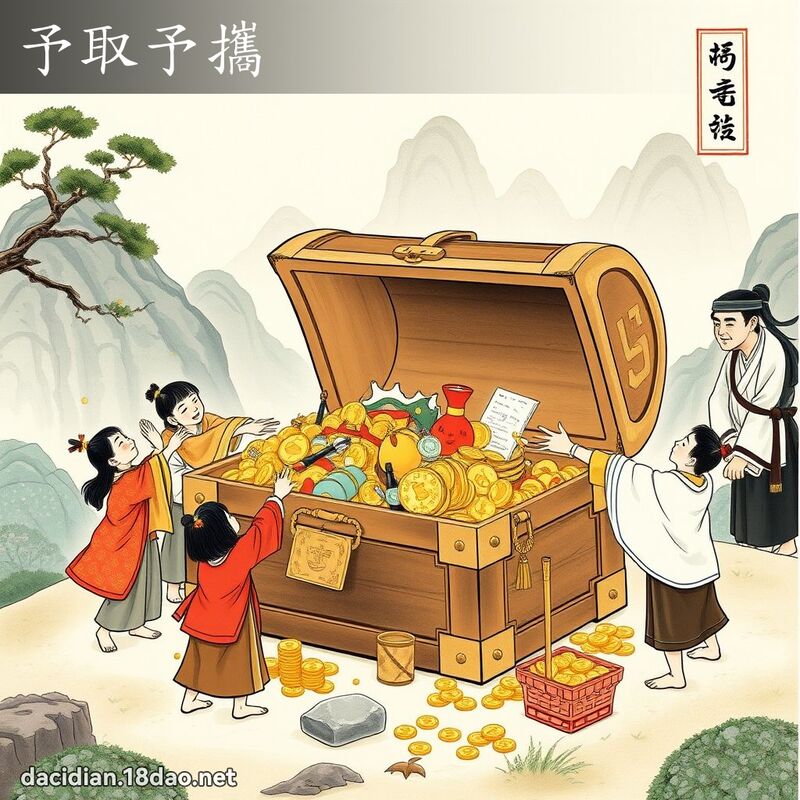 予取予携 配图