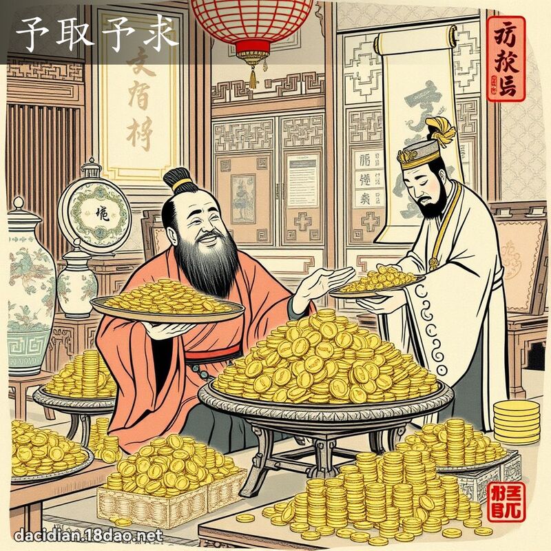 予取予求 配图