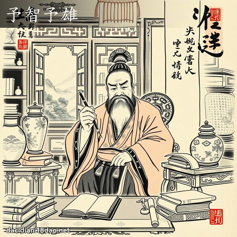 予智予雄 配图