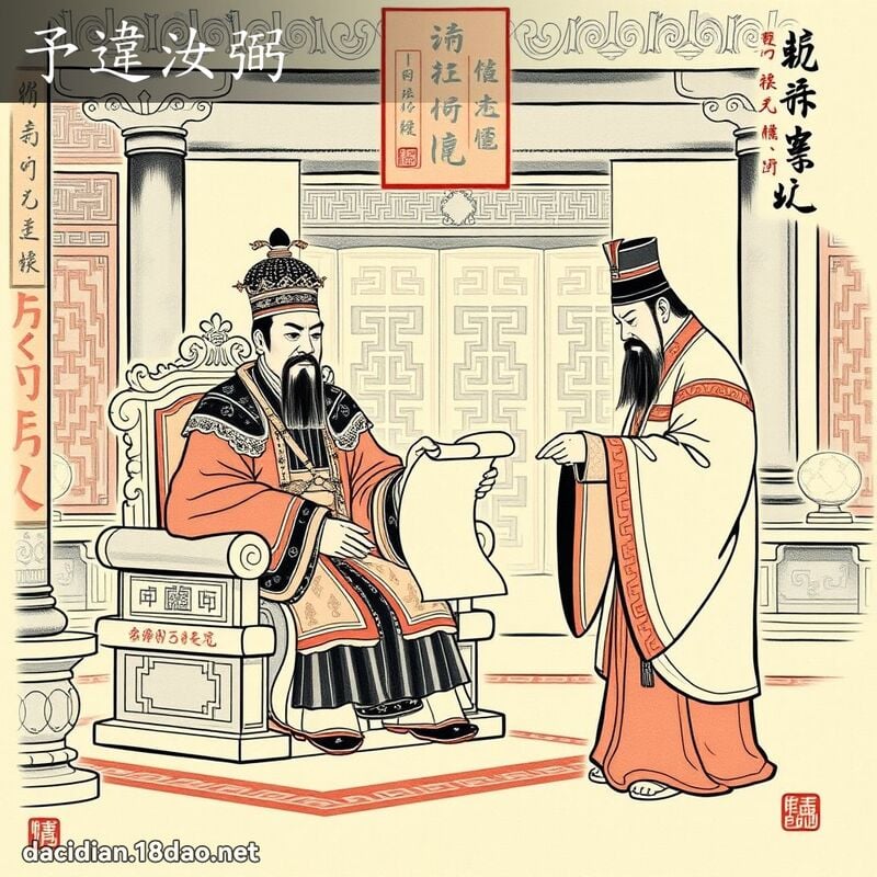 予违汝弼 配图