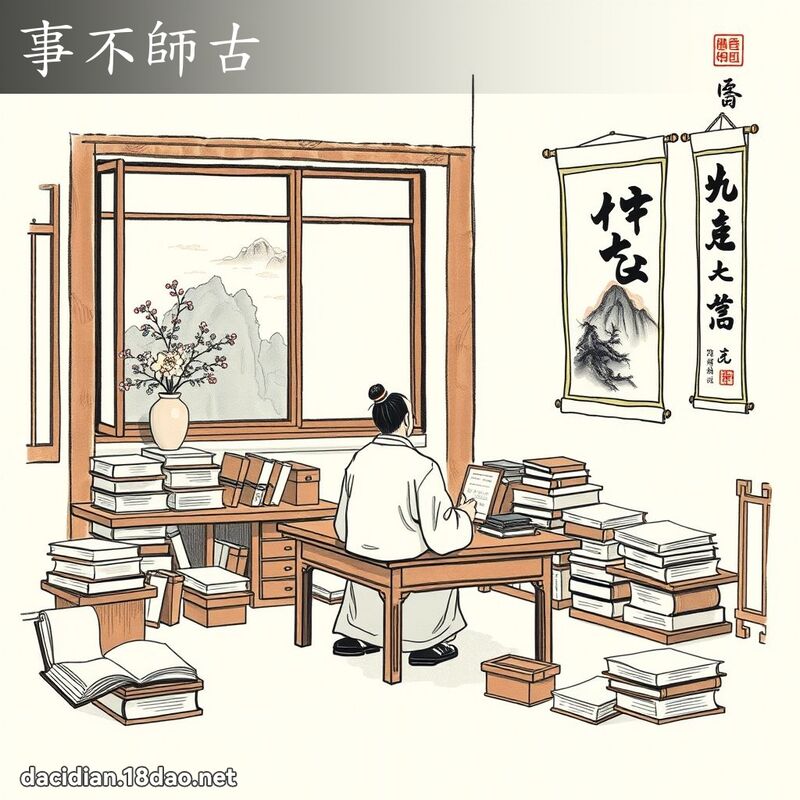 事不师古 配图