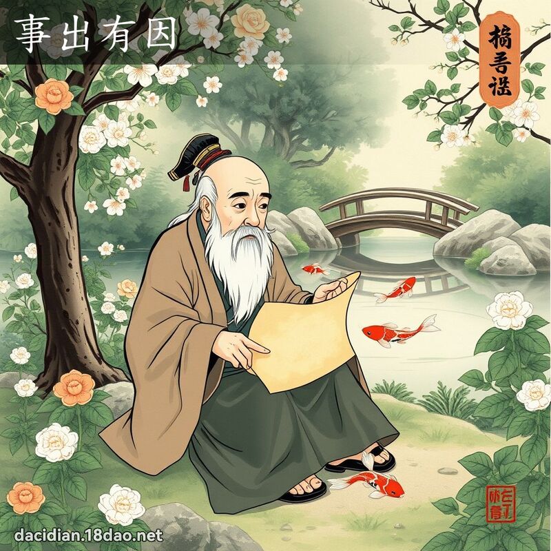 事出有因 配图