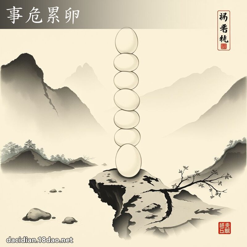 事危累卵 配图