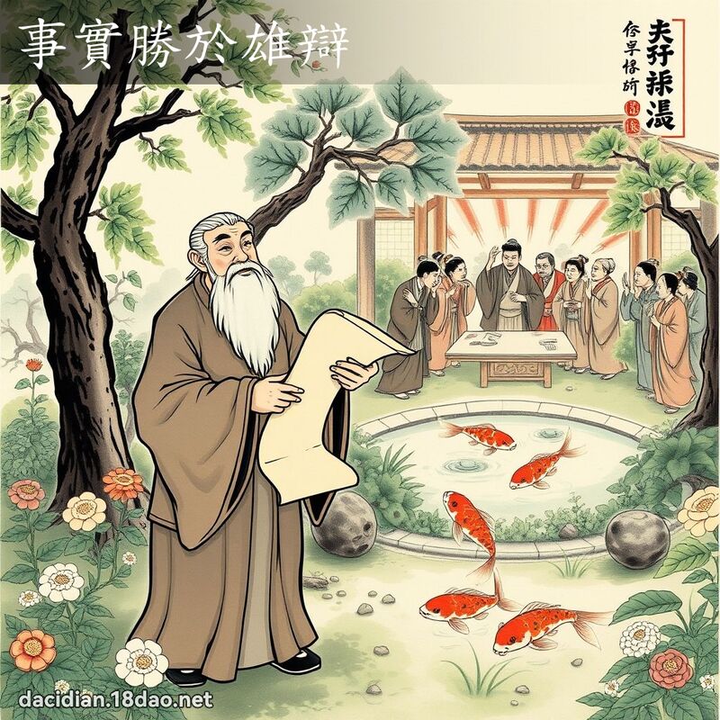 事实胜於雄辩 配图
