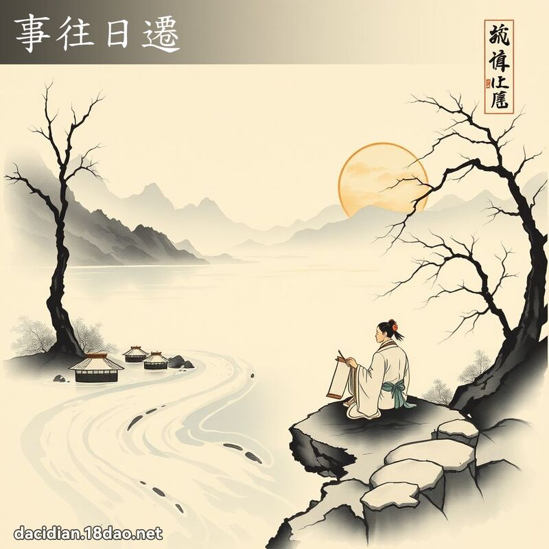 事往日迁 配图