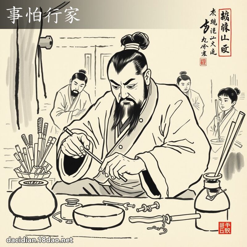 事怕行家 配图