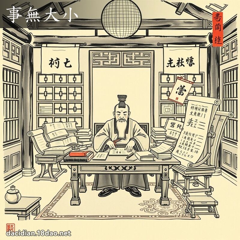 事无大小 配图