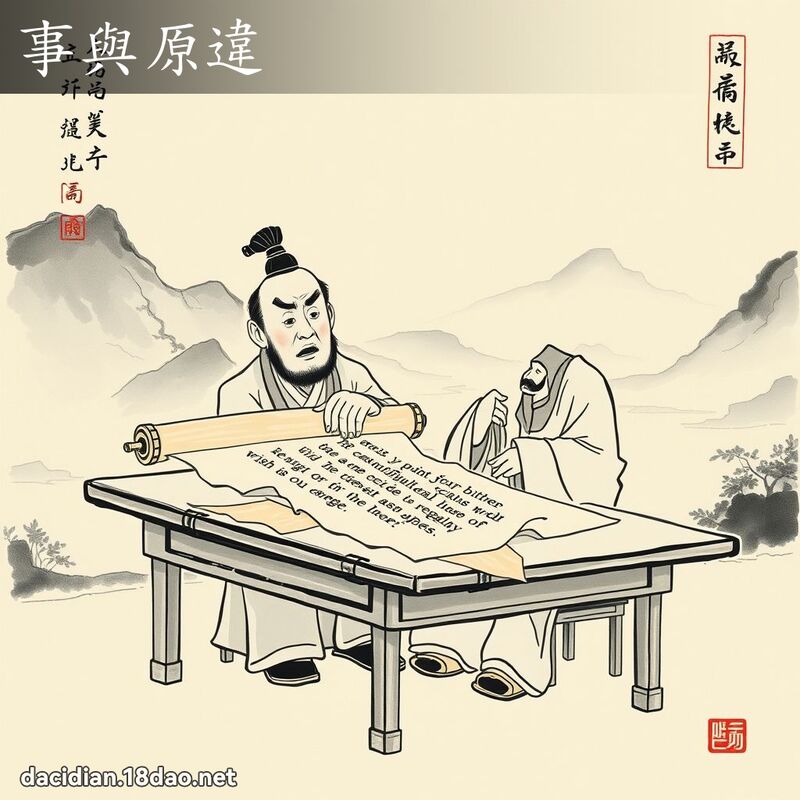 事与原违 配图