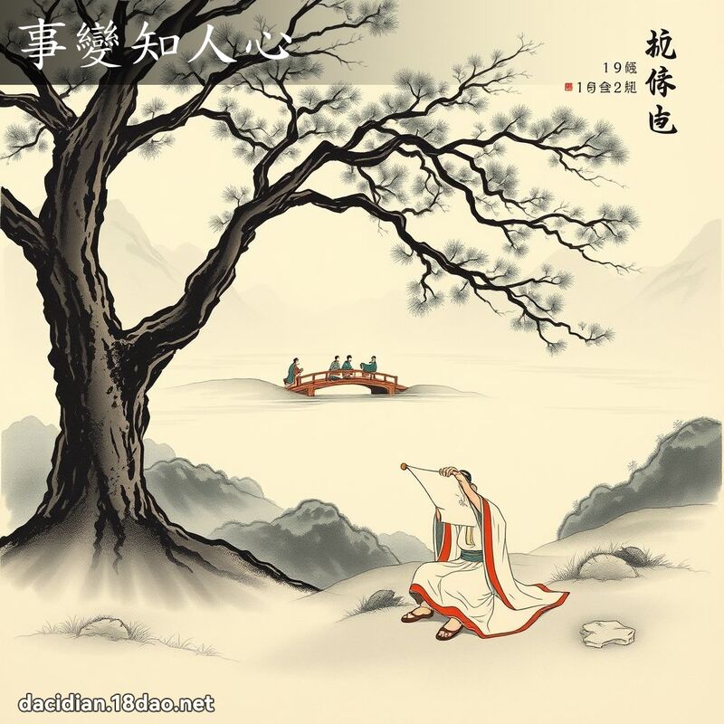 事变知人心 配图
