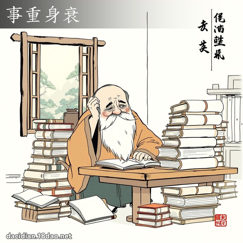 事重身衰 配图