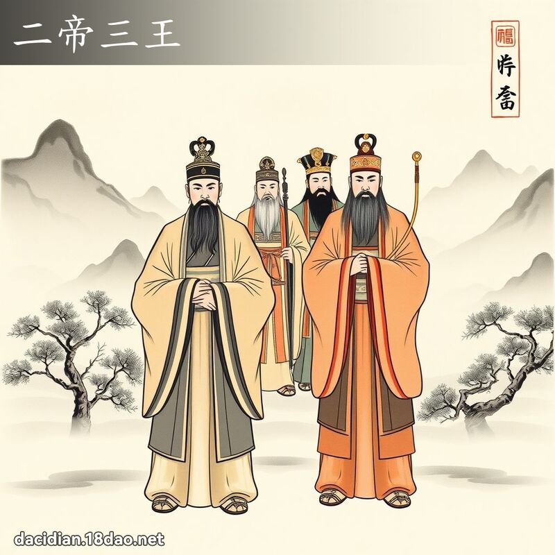 二帝三王 配图
