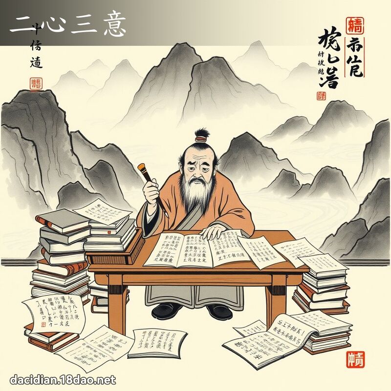 二心三意 配图