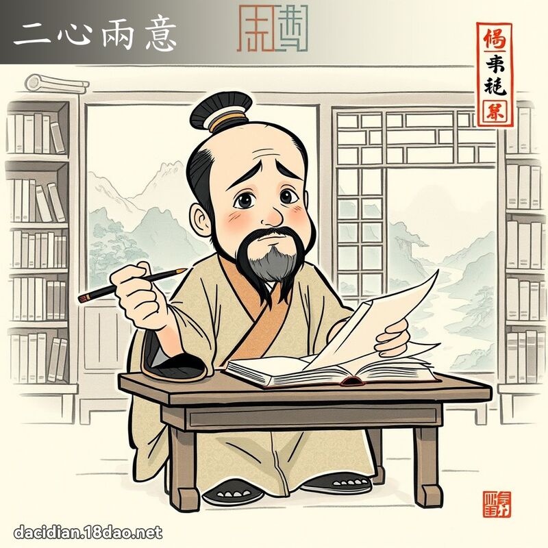 二心两意 配图