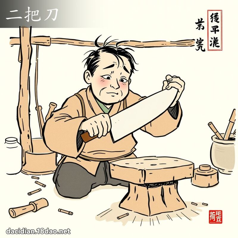 二把刀 配图