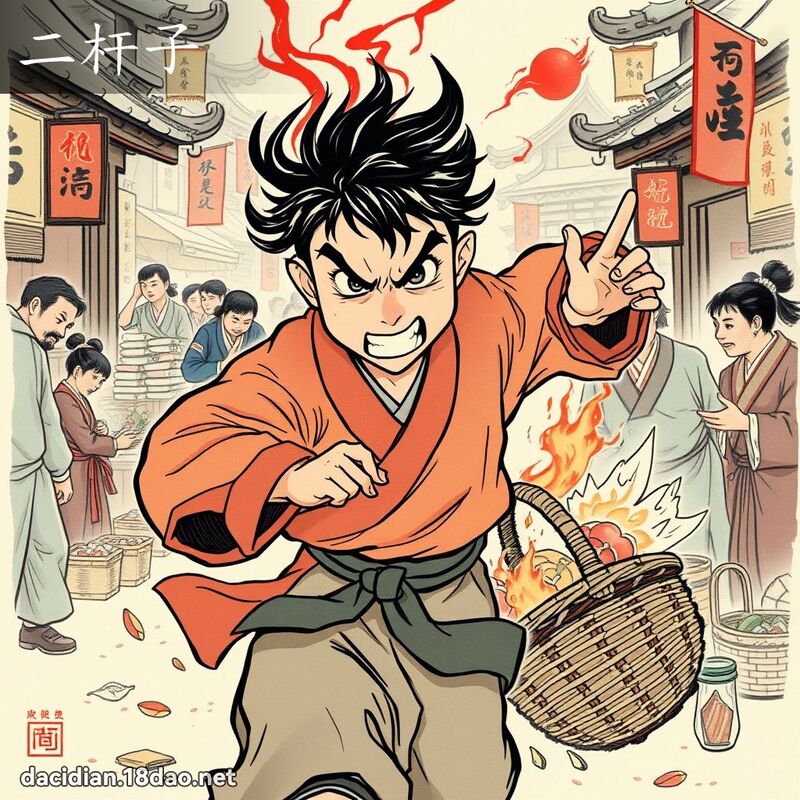 二杆子 配图