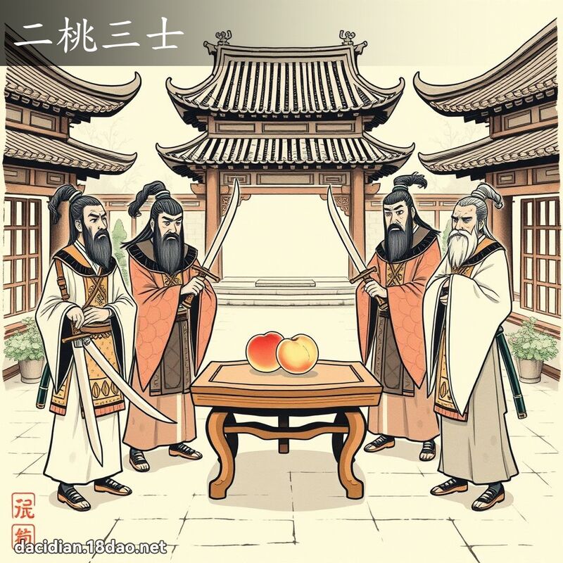 二桃三士 配图