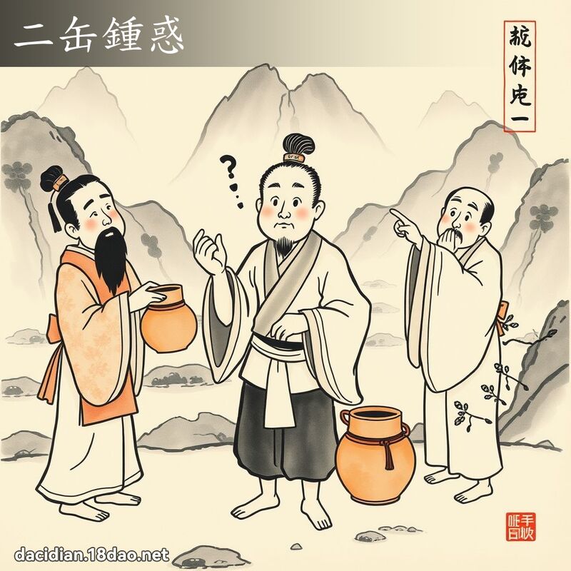 二缶钟惑 配图