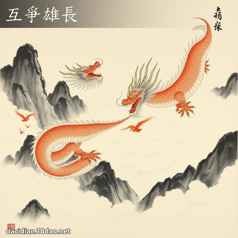 互爭雄长 配图