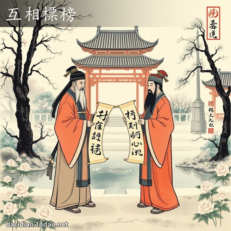 互相標榜 配图