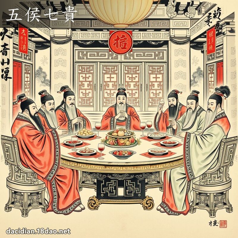 五侯七贵 配图