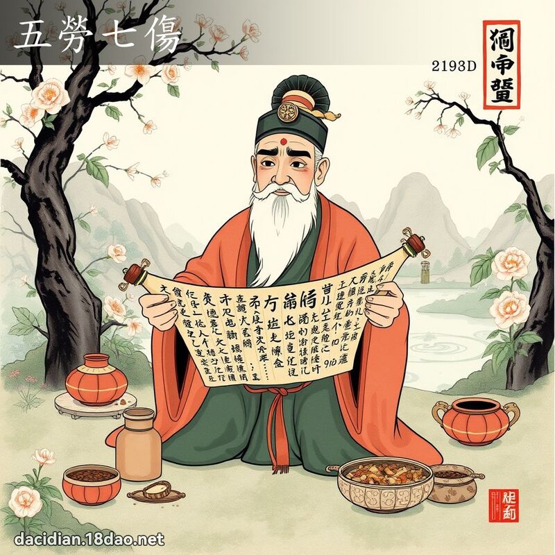 五劳七伤 配图