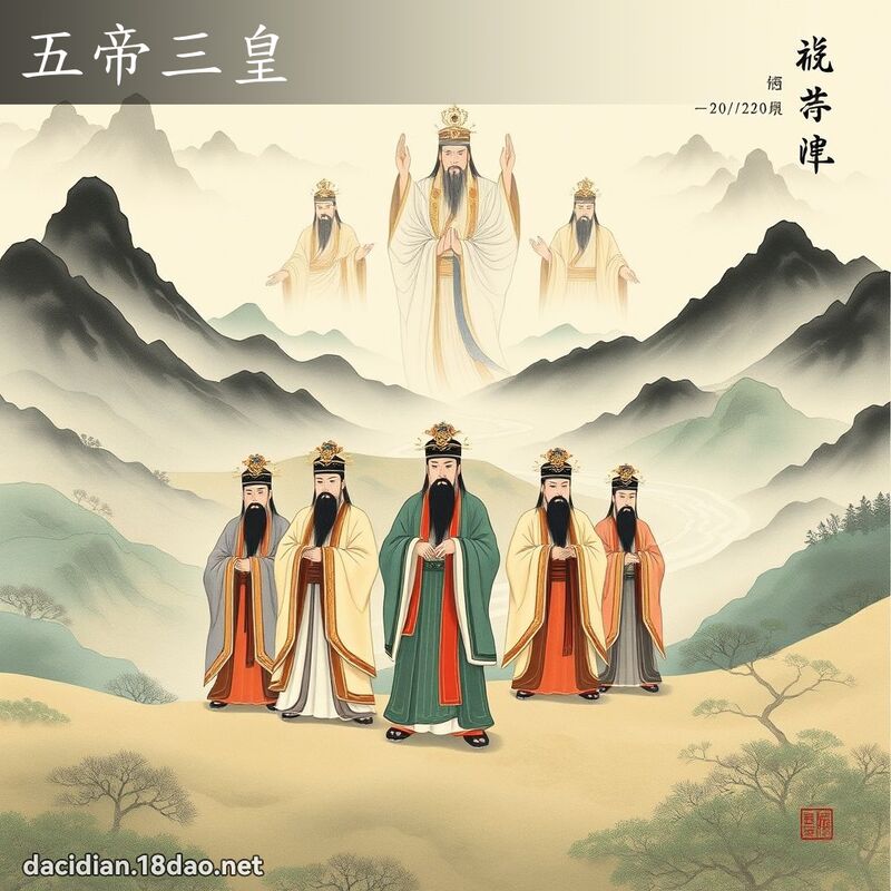 五帝三皇 配图