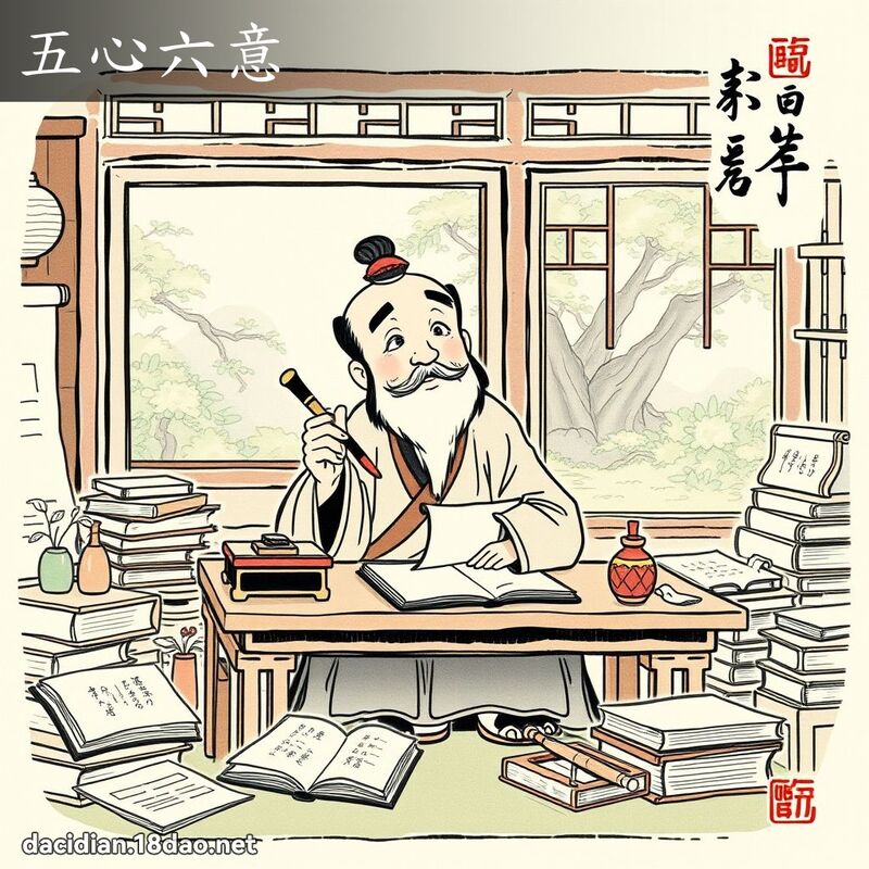 五心六意 配图