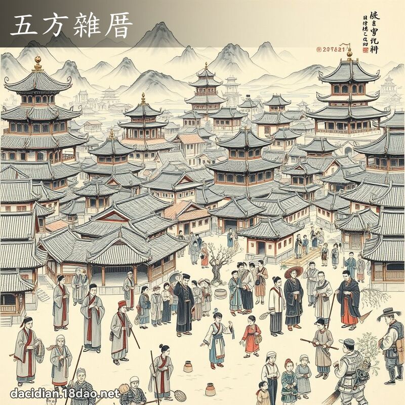 五方杂厝 配图