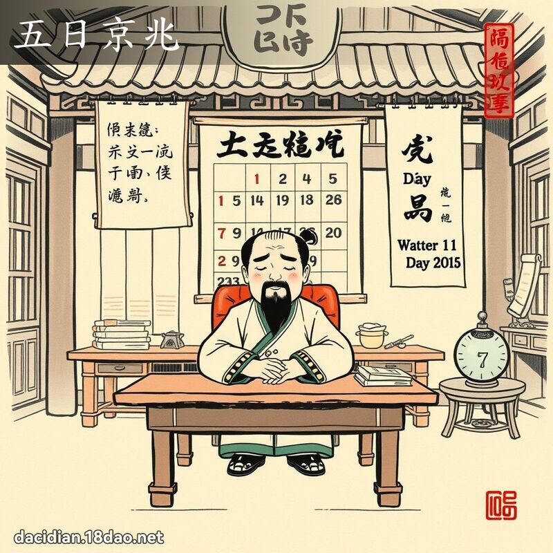 五日京兆 配图