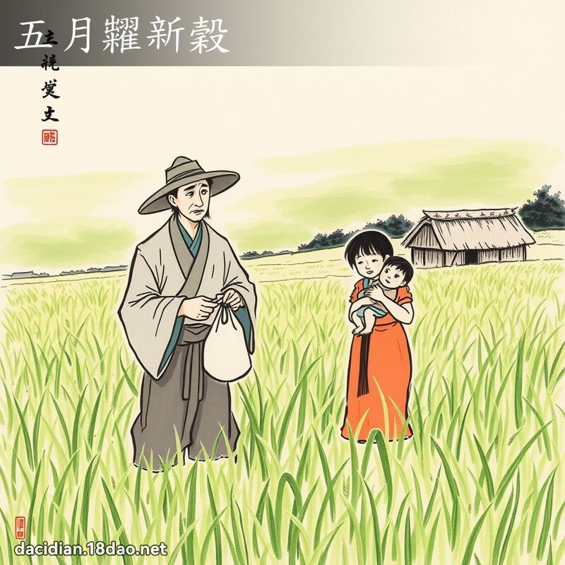 五月糶新谷 配图