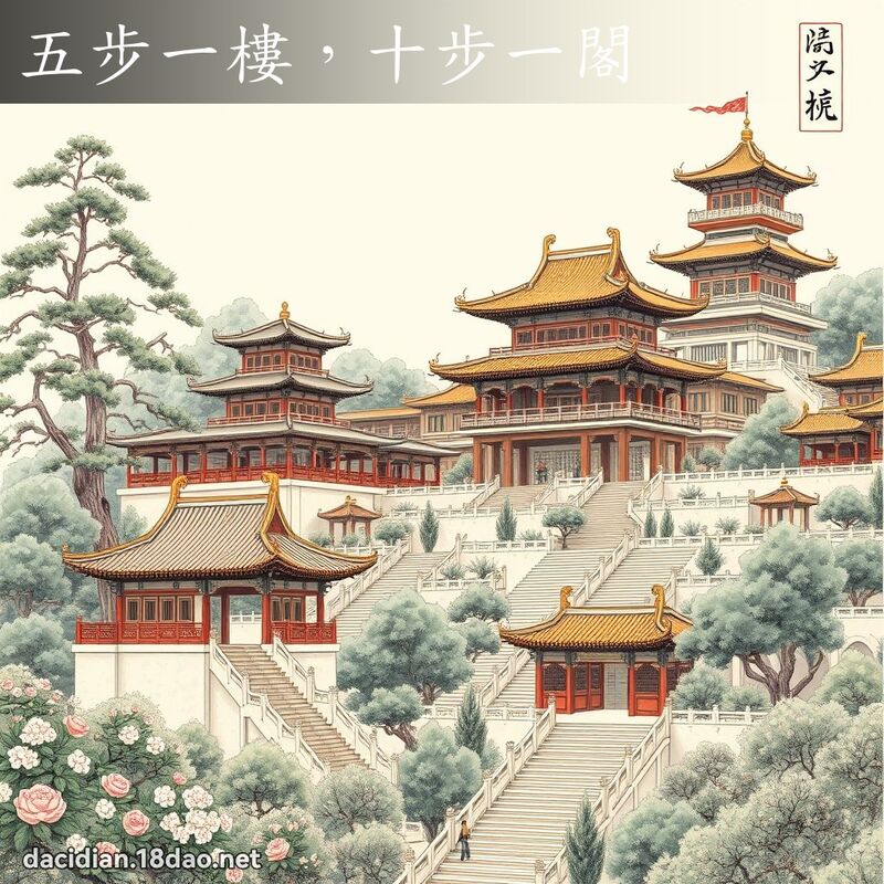 五步一楼,十步一阁 配图
