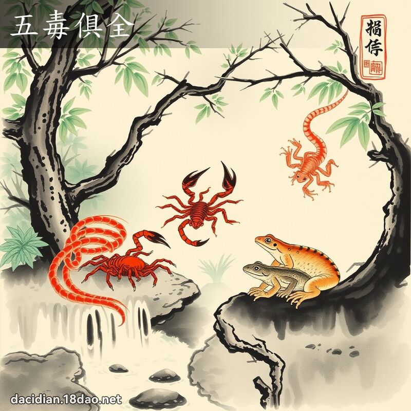 五毒俱全 配图