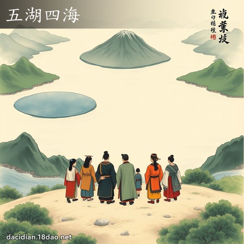 五湖四海 配图