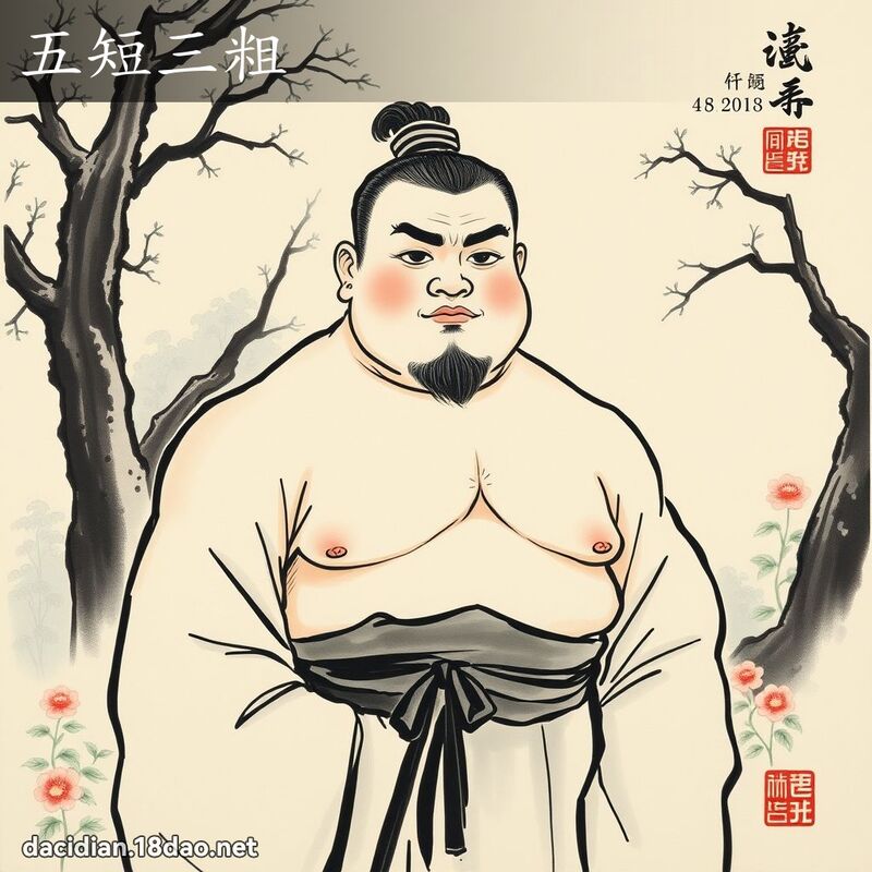 五短三粗 配图