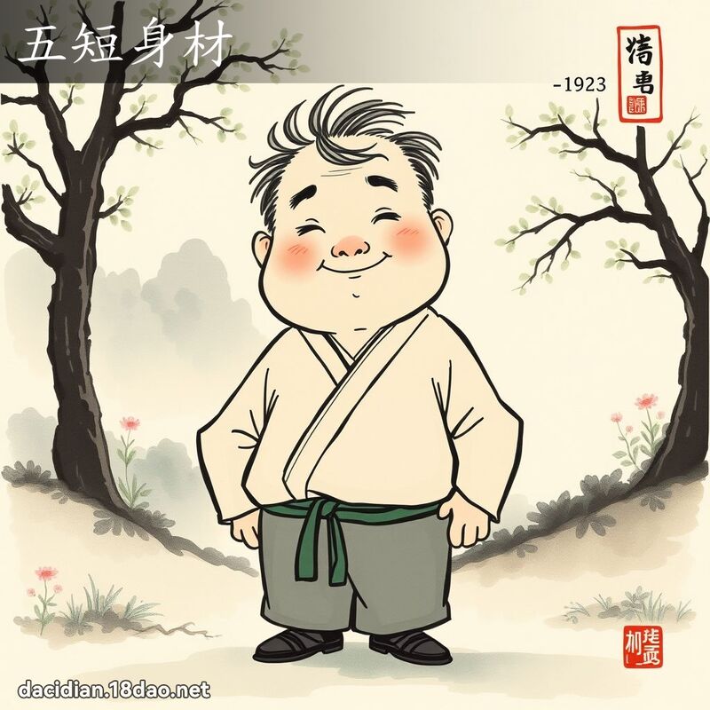 五短身材 配图