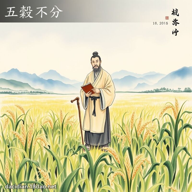 五谷不分 配图