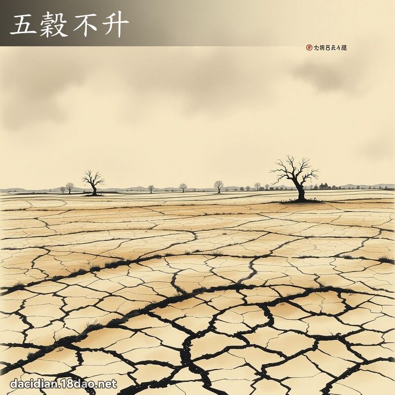 五谷不升 配图