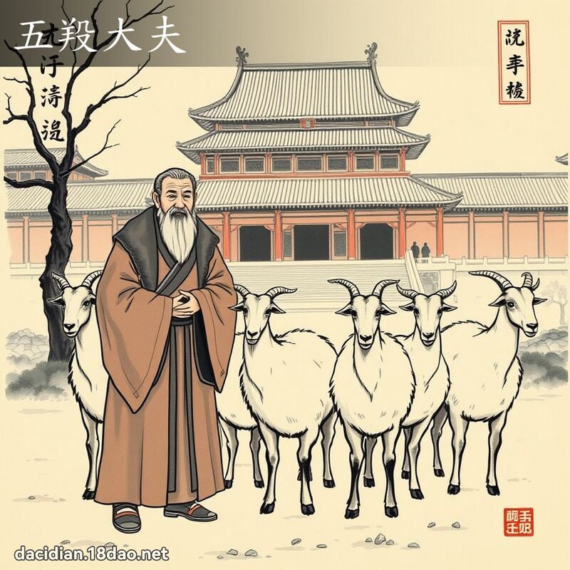 五羖大夫 配图