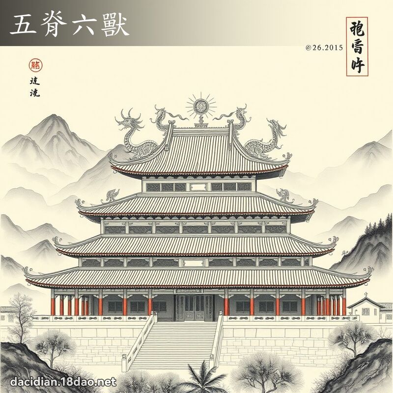 五脊六獸 配图