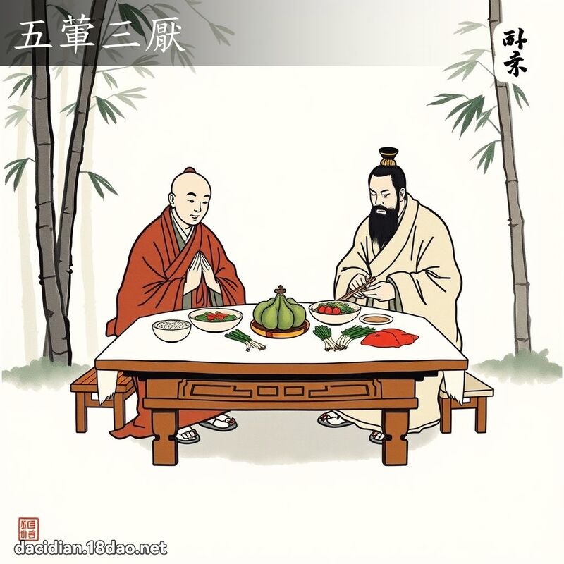 五葷三厭 配图