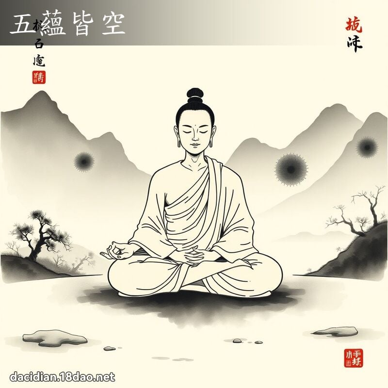 五蘊皆空 配图