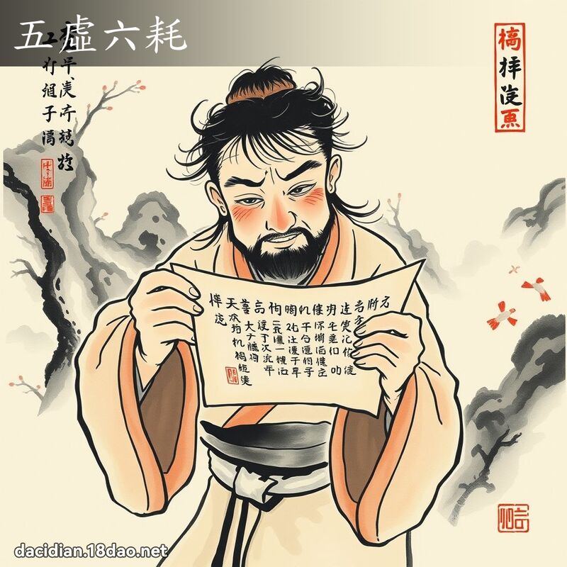 五虛六耗 配图