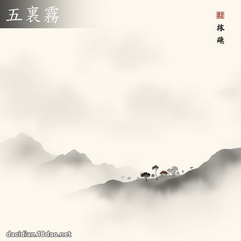 五裏霧 配图