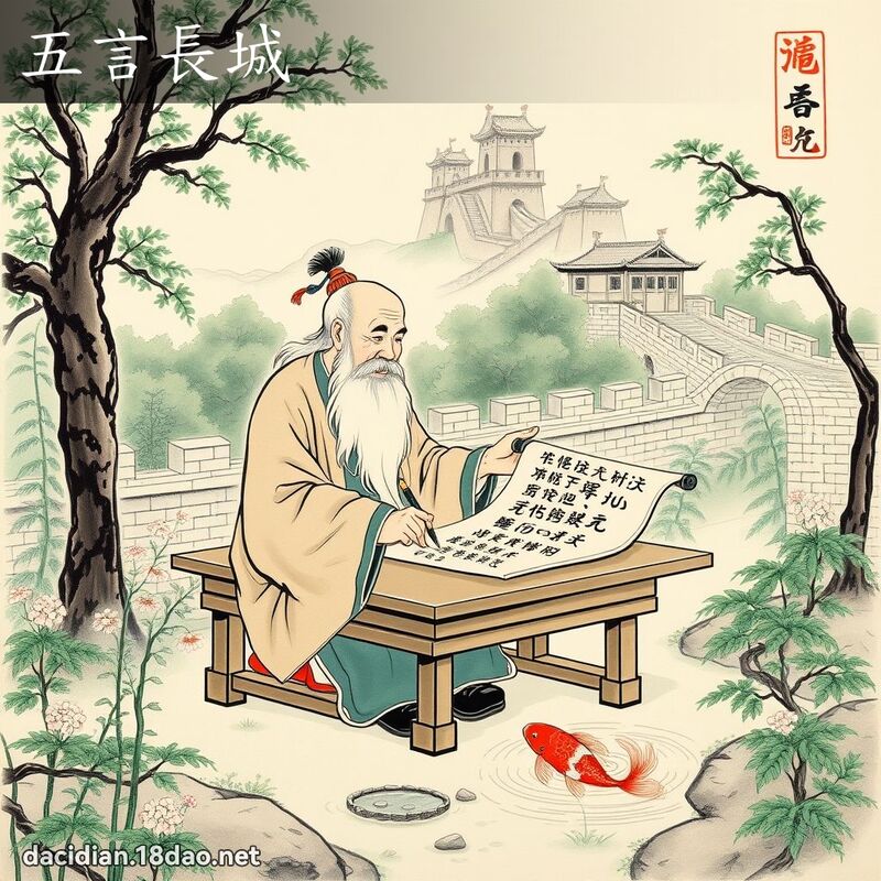 五言長城 配图